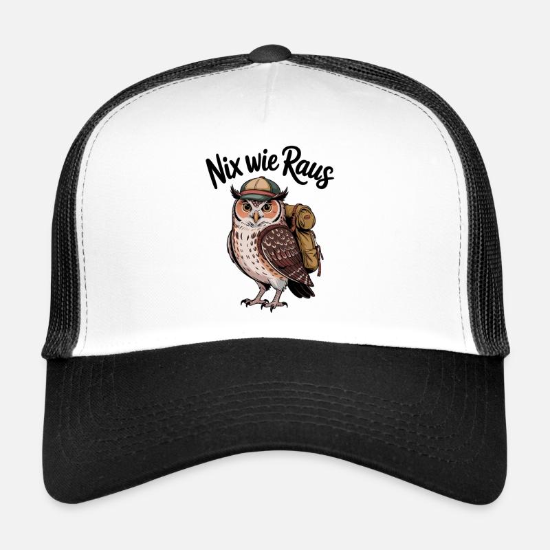 Waldabenteurer Eulenwanderer Trucker Cap