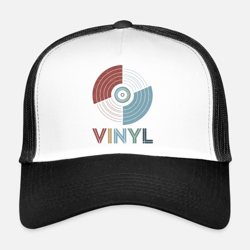 Vinyl rétro Casquette trucker 
