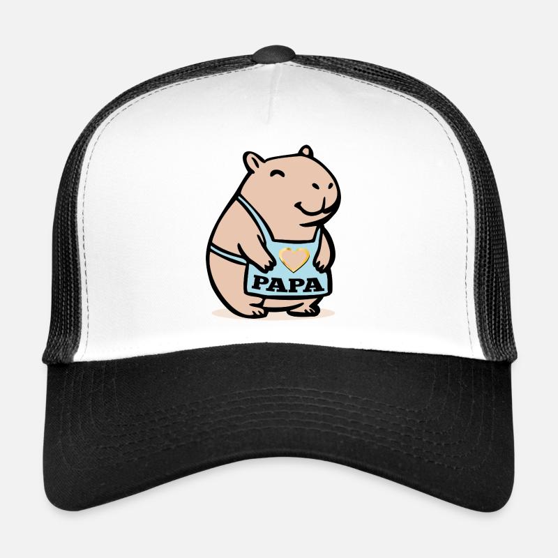 Capybara Papa Capybaras Trucker Cap