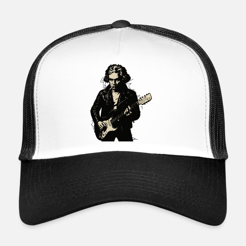 Beethoven as modern rock star Trucker Cap