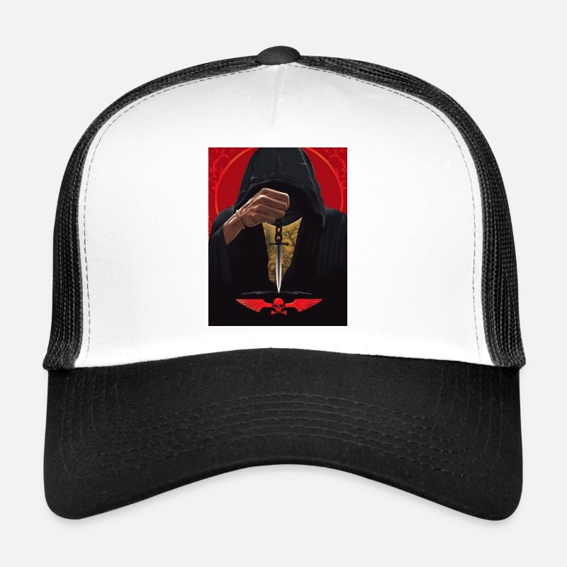 Homme à capuche avec pendule Casquette trucker 