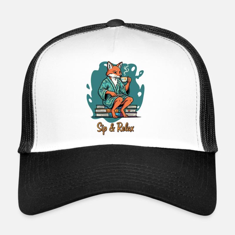 Salon Fox Tea & Livres Casquette trucker 