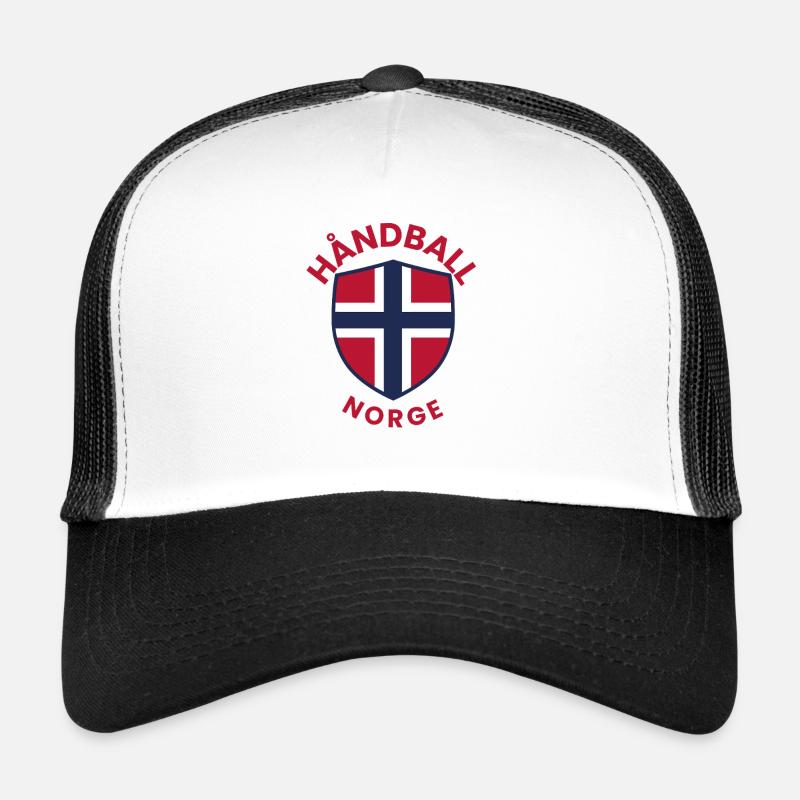 Norway's handball shield with the Norwegian flag Trucker Cap