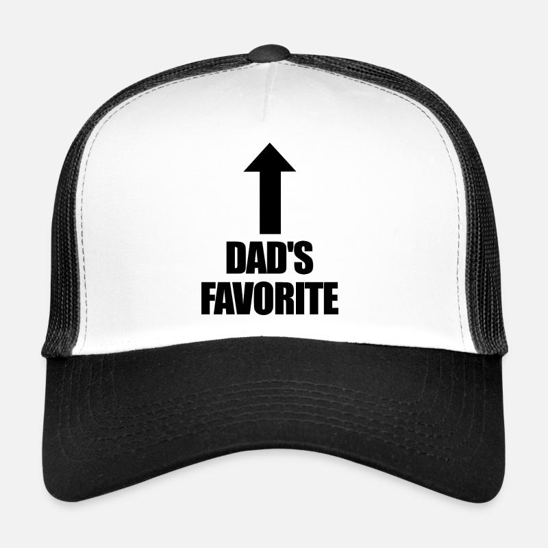 Préféré de papa Je suis le préféré de papa Casquette trucker 