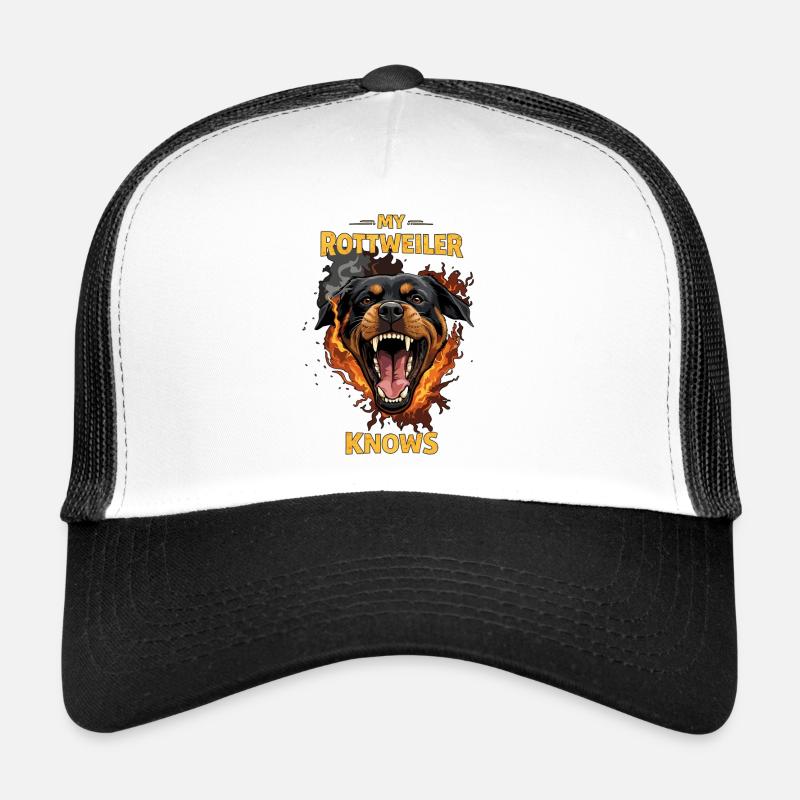 Si mon rottweiler n’aime pas l’épinette de Lustiger Casquette trucker 