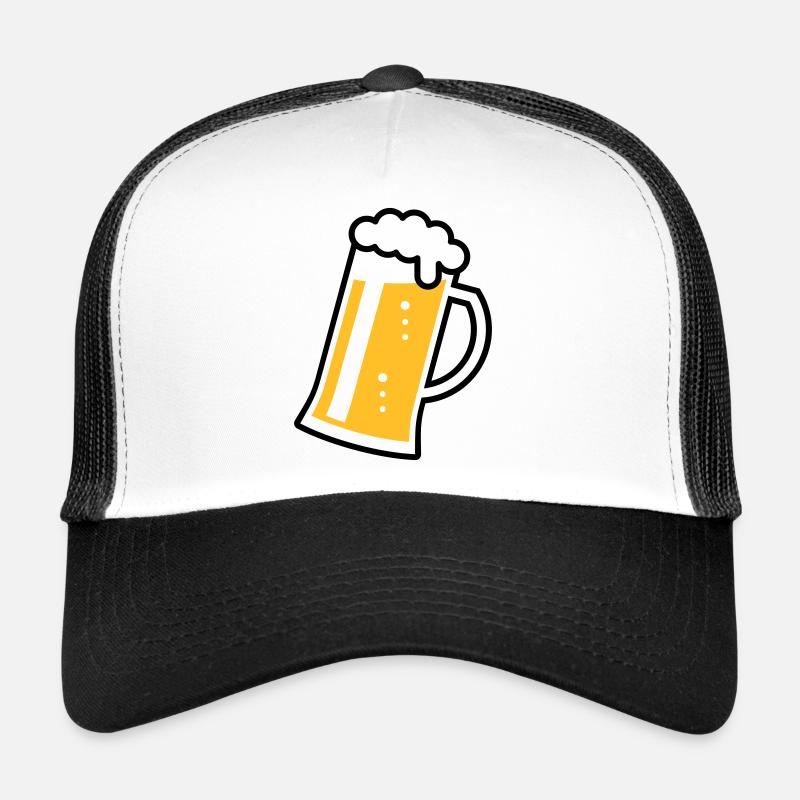 Maßkrug (bière / chope / verre à bière / R /// 2C) Casquette trucker 