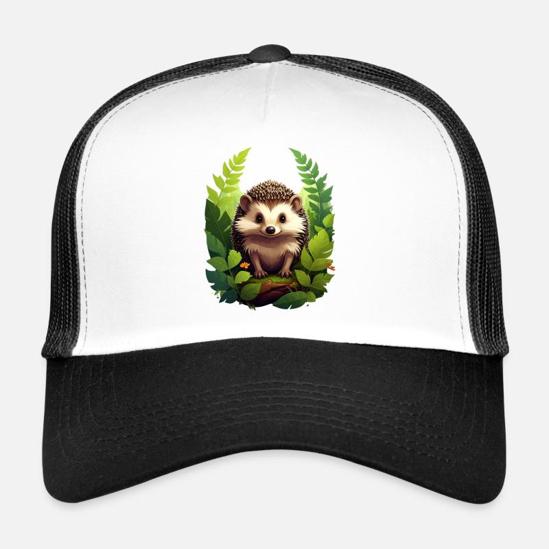 Hedgehog in the forest Trucker Cap
