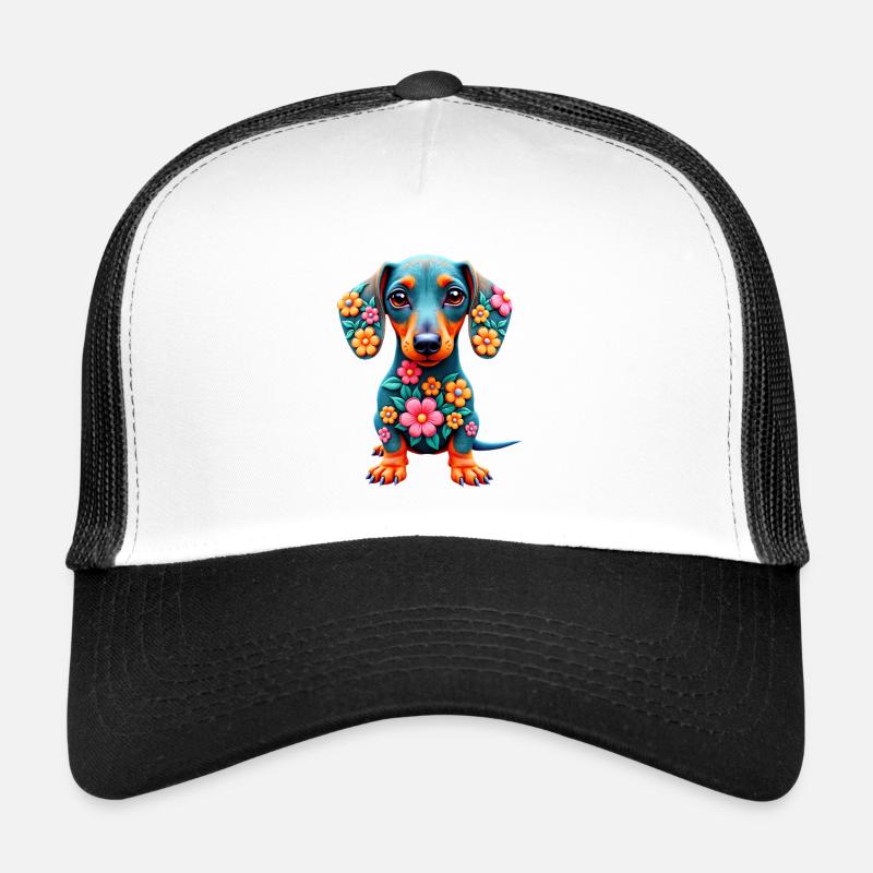 Dackel teckel teckel tekel Casquette trucker 