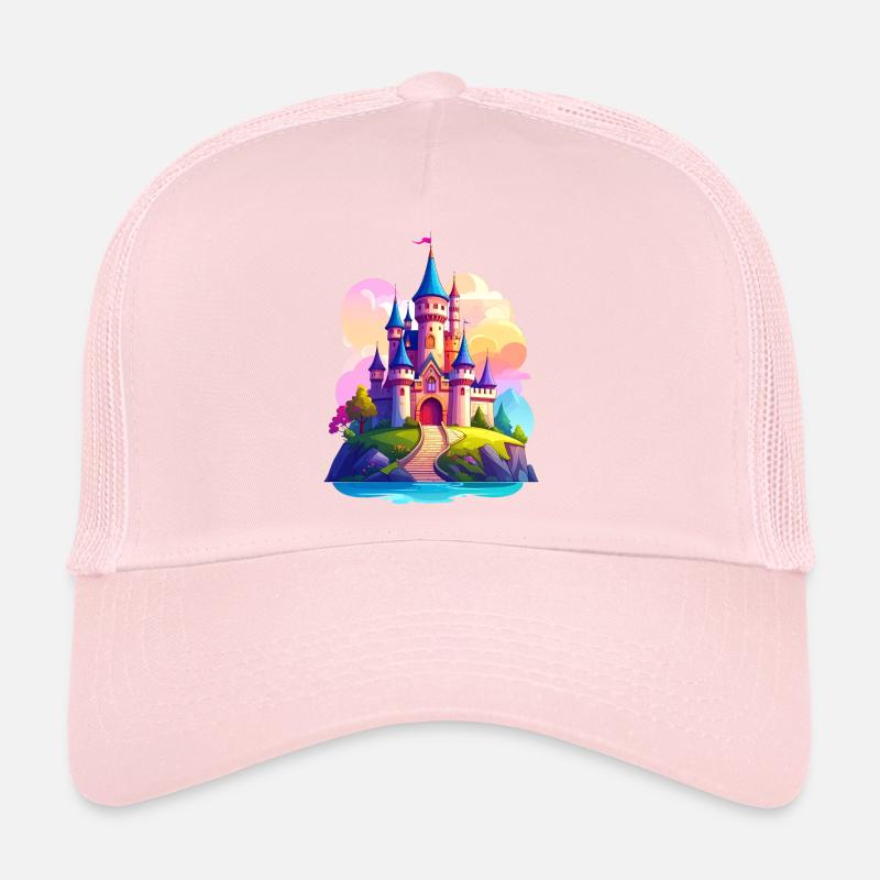 Château coloré Casquette trucker 