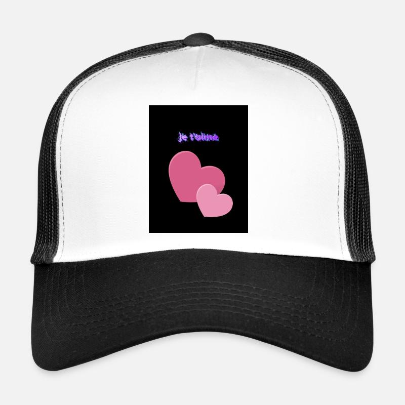 Ich liebe dich Trucker Cap