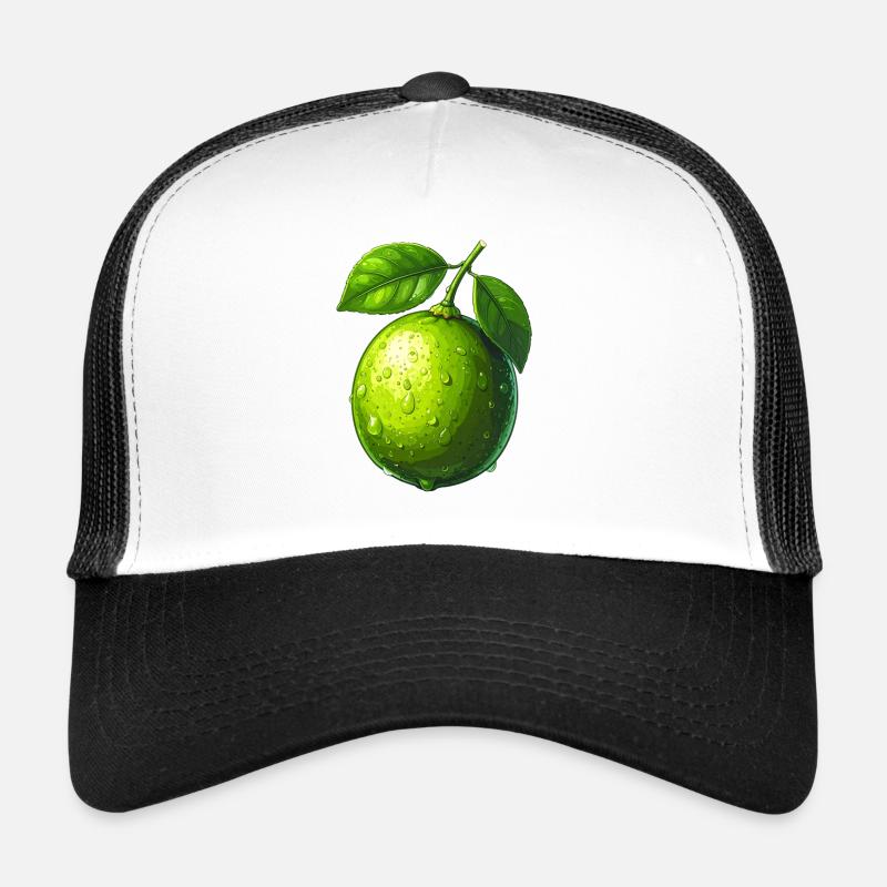Lime Trucker Cap