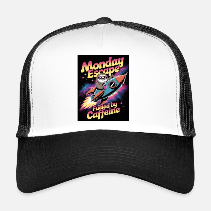 Lundi : Paresseux d’évasion dans Rocket Casquette trucker 