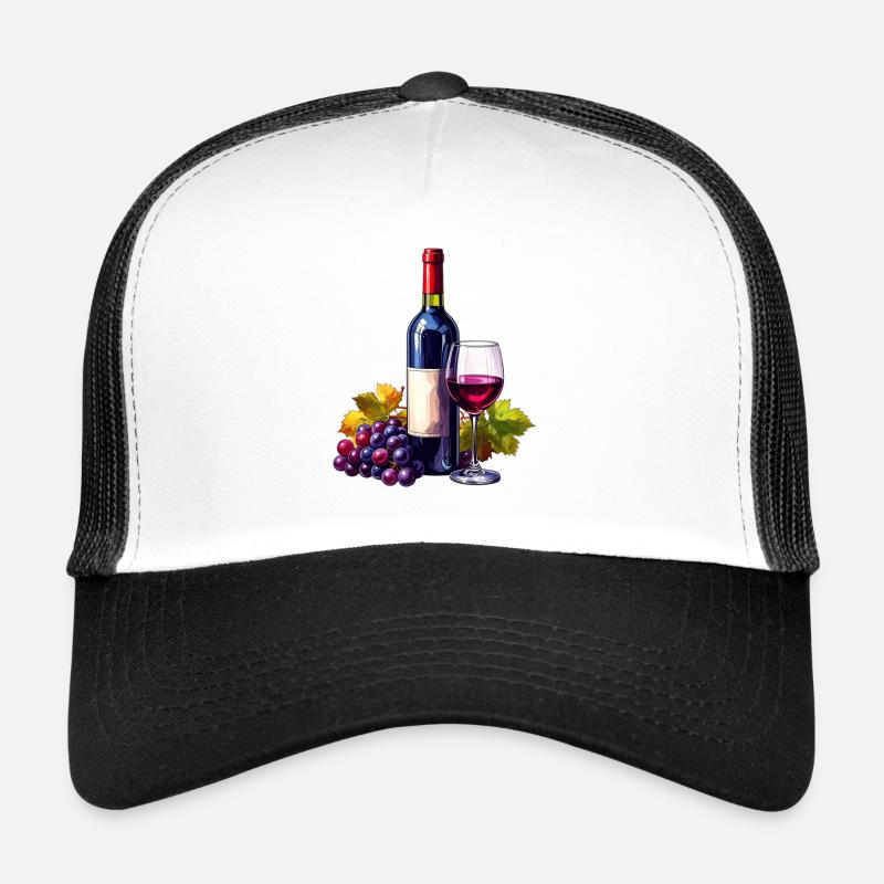 Red Wine / Wine Trucker Cap