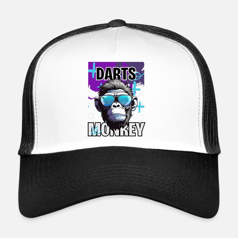 DartsMonkey Sonnenbrillen Motiv Trucker Cap
