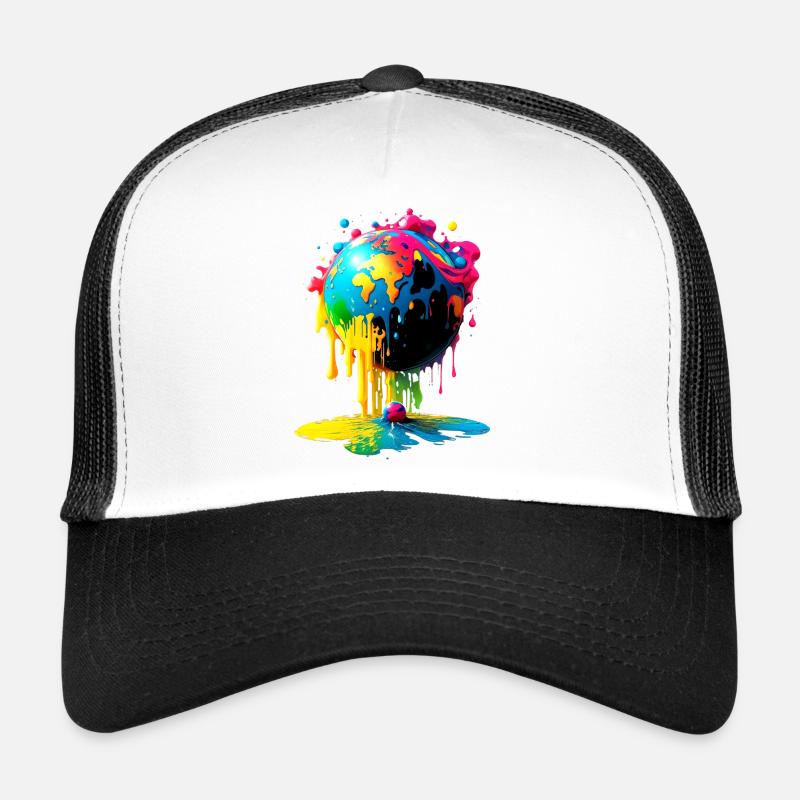 Globe - Terre - Globe Casquette trucker 