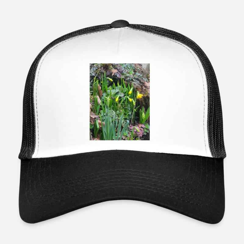EC Fleurs I jonquille J’offre Printemps Casquette trucker 