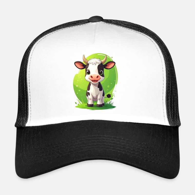 cute cow Trucker Cap