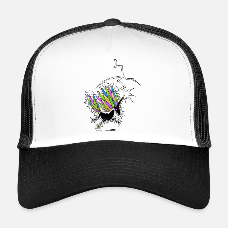 Einhorn-Blitzableiter Trucker Cap