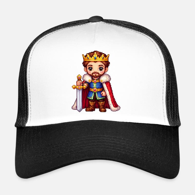 Guerrier Royal Pixel Casquette trucker 