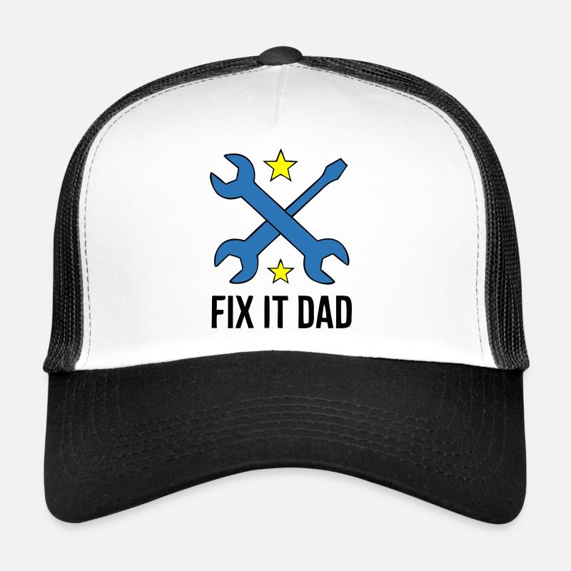 Fix It Dad Tool Crest Trucker Cap