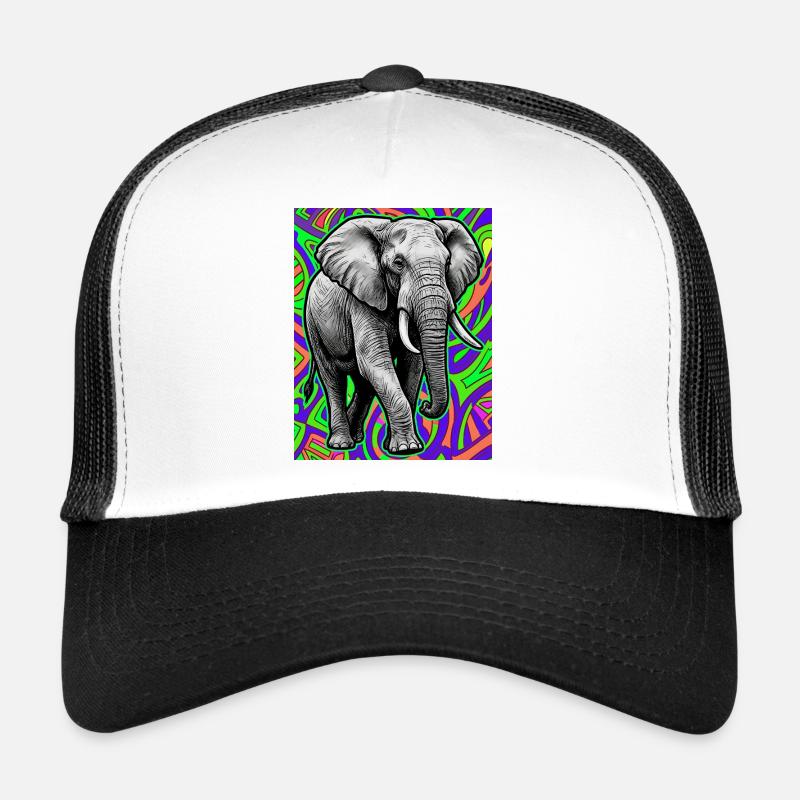 éléphant Casquette trucker 