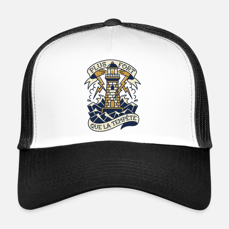 Plus Fort Que La Tempête - T-shirt Résilience Casquette trucker 