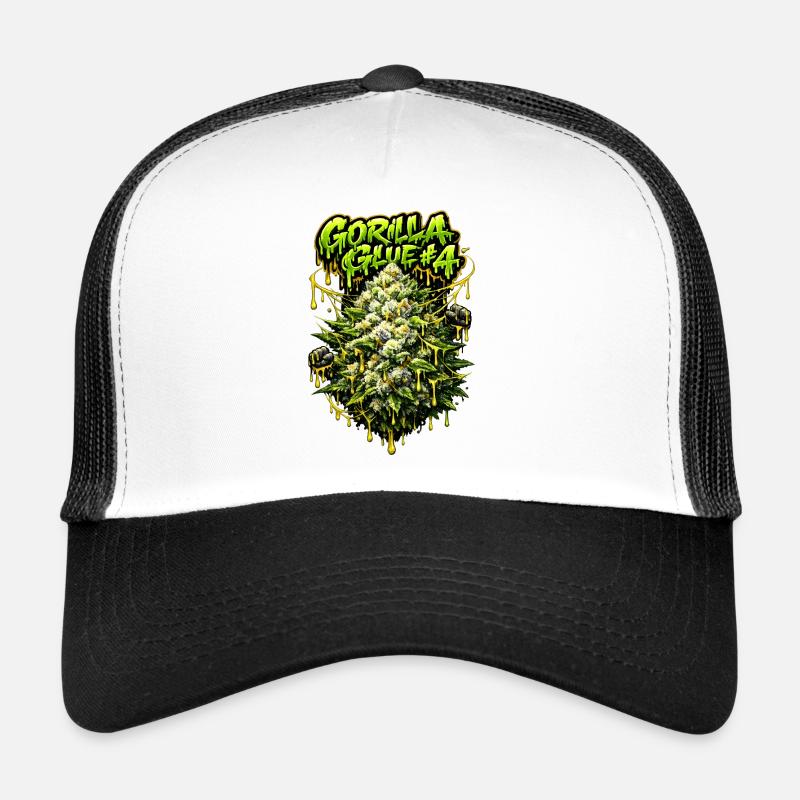 Gorilla Glue #4 Graffiti Bud Print Casquette trucker 