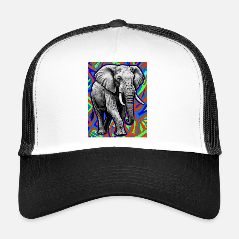 éléphant Casquette trucker 