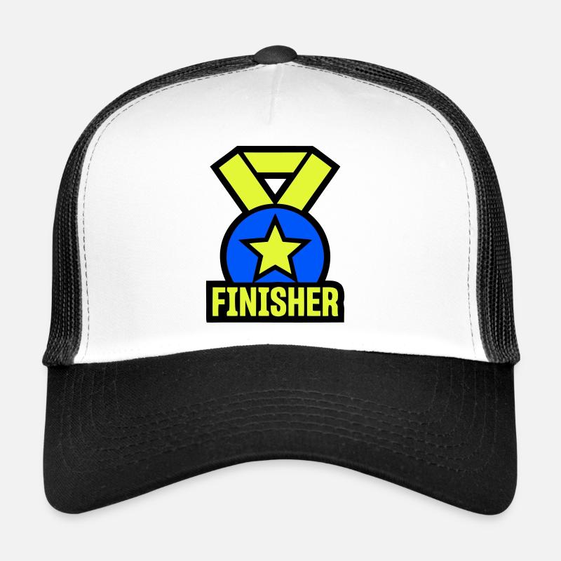 Stolzer Finisher Medaille Stern Trucker Cap