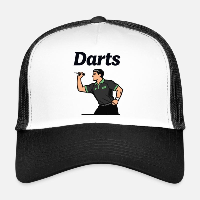 Joueur de fléchettes Casquette trucker 