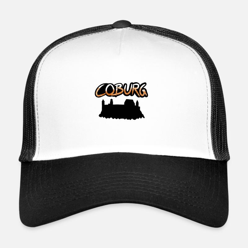 Coburg - Trucker Cap - Weiß/Schwarz