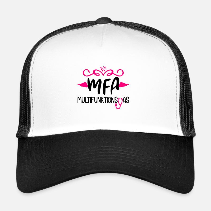 Arzthelferin Multifunktions As MFA Trucker Cap