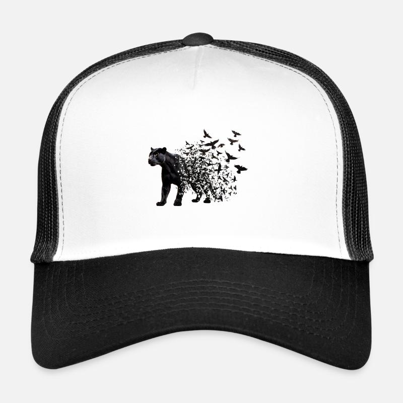 Panther - Trucker Cap - Weiß/Schwarz