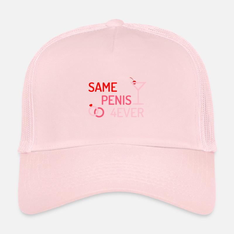 Same Penis Forever Junggesellenabschieds Parver 01 Trucker Cap