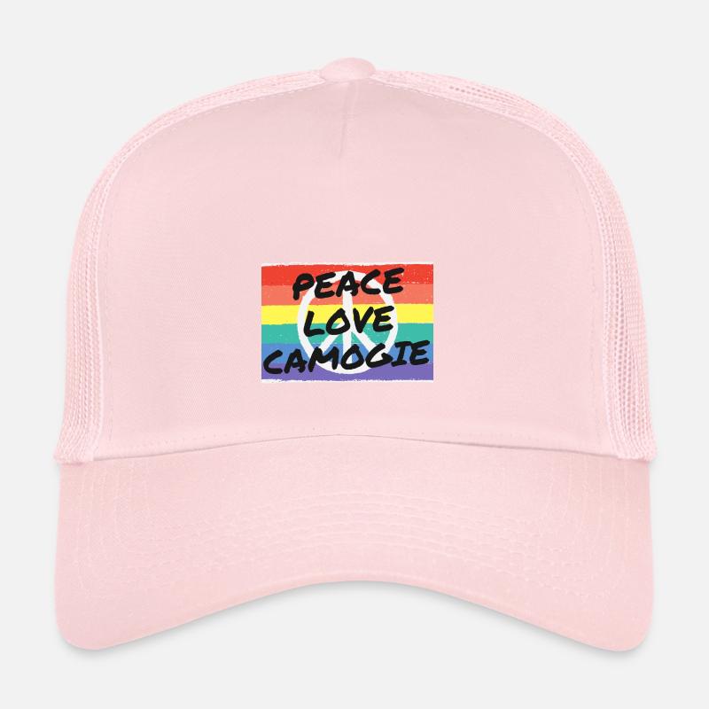 Peace. Love. Camogie Trucker Cap