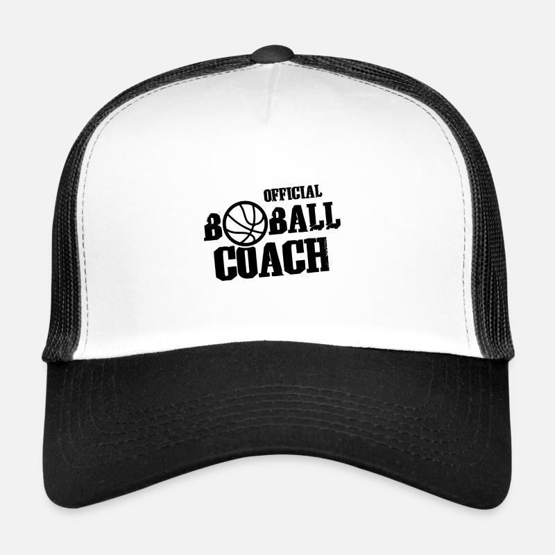 Basketball Coach Trucker Cap