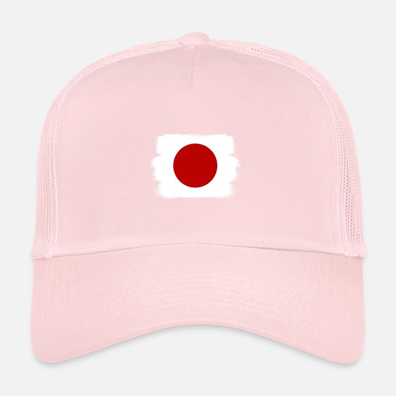 Drapeau du Japon utilisé Look Nihon Drapeau japonais Casquette trucker 