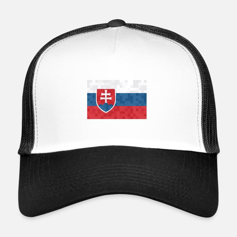 Slovaquie drapeau slovaque vintage drapeau slovaque Casquette trucker 