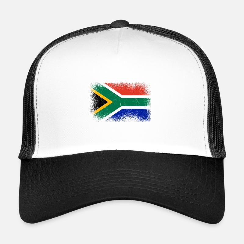 Drapeau de l’Afrique du Sud Drapeau sud-africain Casquette trucker 