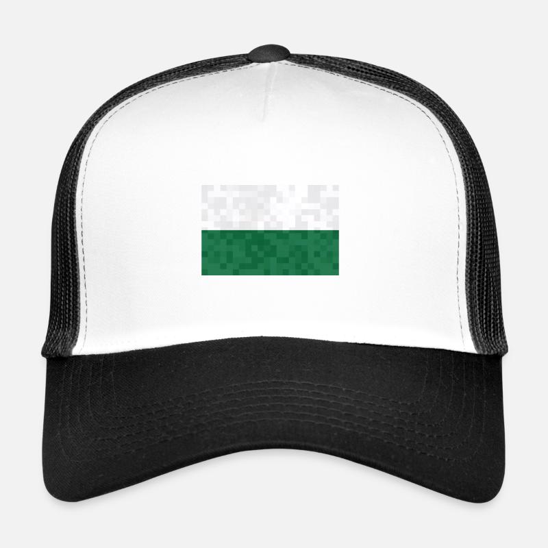 Drapeau de Saxe Drapeau saxon Ossi Holiday SN Casquette trucker 