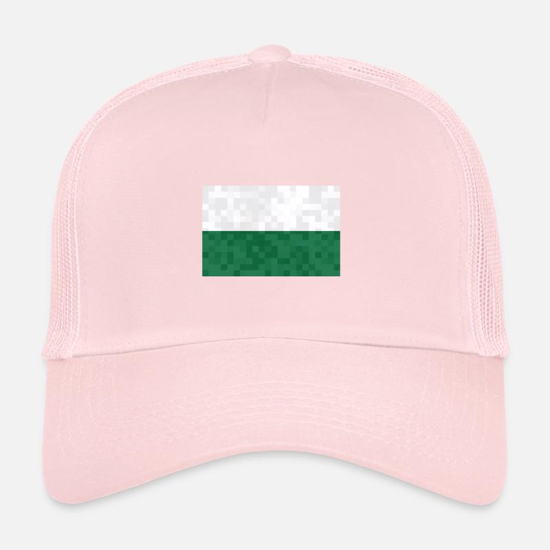Drapeau de Saxe Drapeau saxon Ossi Holiday SN Casquette trucker 