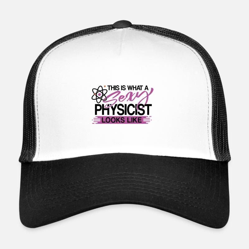 Physik - Trucker Cap - Weiß/Schwarz