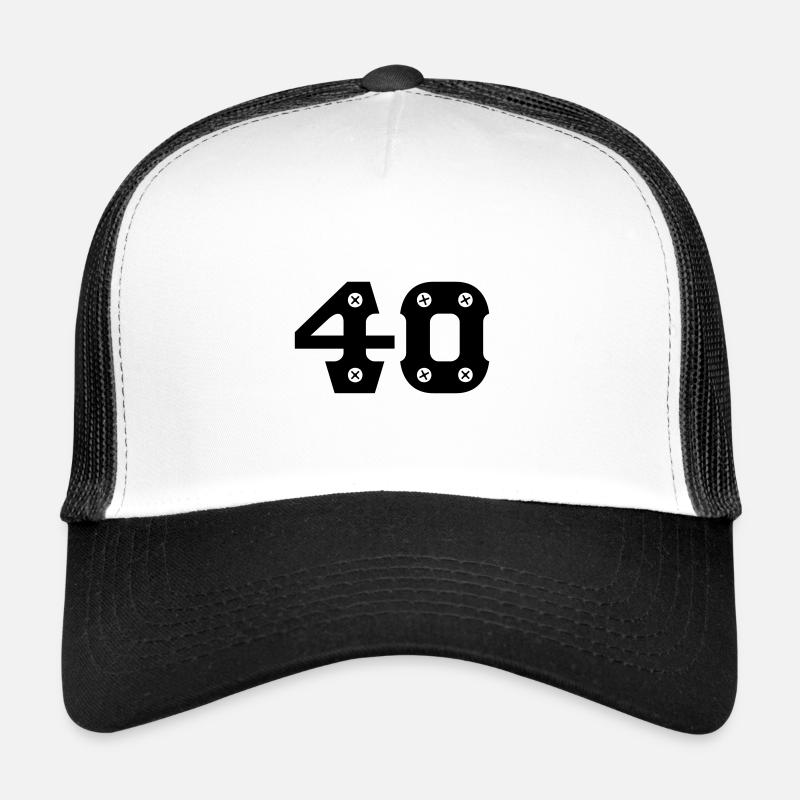 40e anniversaire Casquette trucker 
