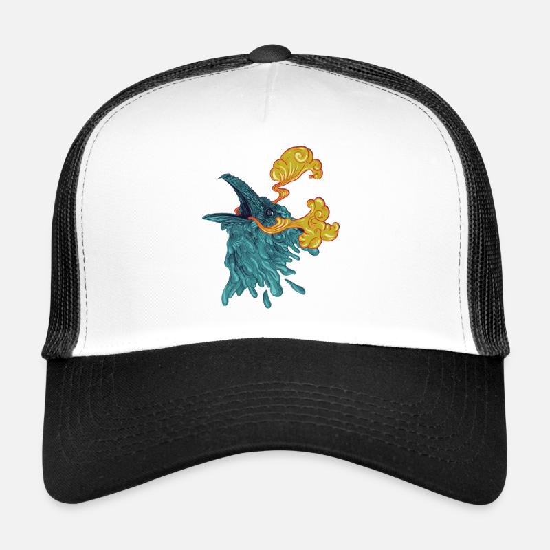 Raven water Trucker Cap