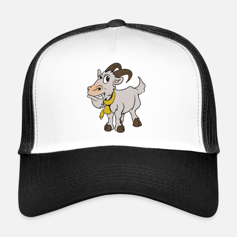 chèvre de chèvre Casquette trucker 