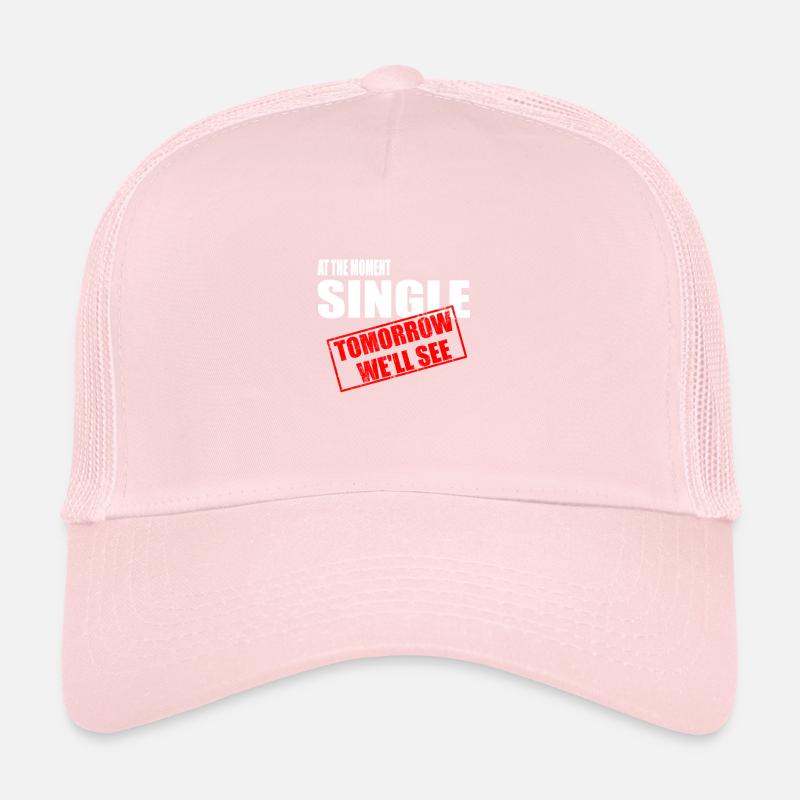 Unique partenaire relation célibataire cadeau Casquette trucker 