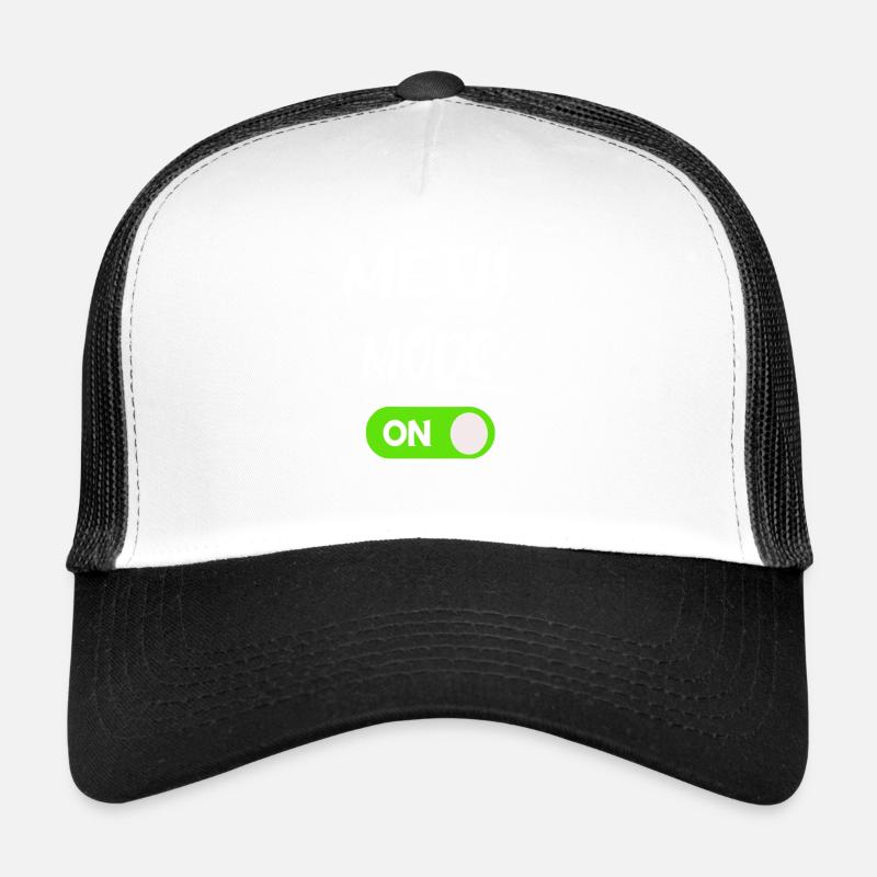 Meth Mode On Power Switch Crystal Gift Trucker Cap