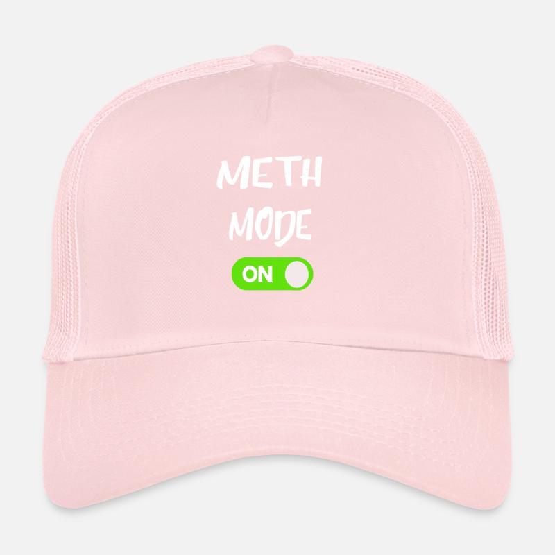 Meth Mode On Power Switch Crystal Gift Casquette trucker 