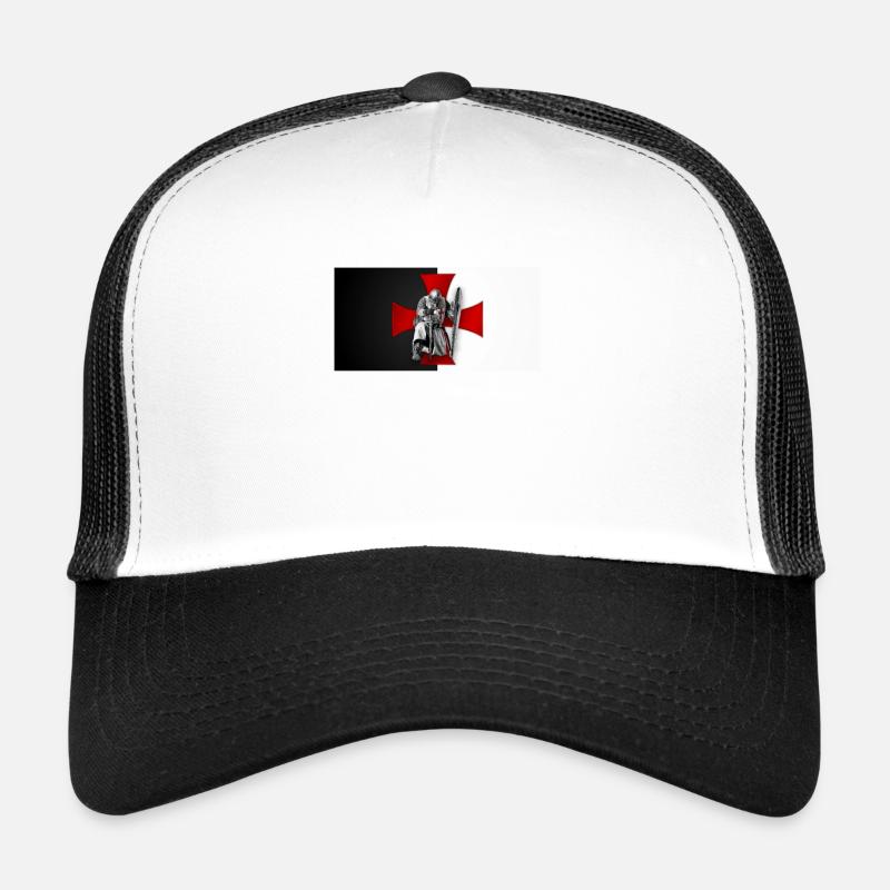 The Templar - The Templar - Trucker Cap - white/black