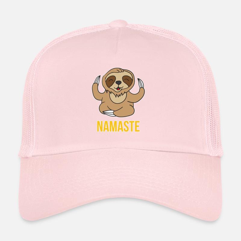 namaste sloth Trucker Cap